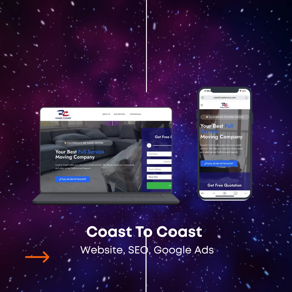 Coast to Coast Relocation California